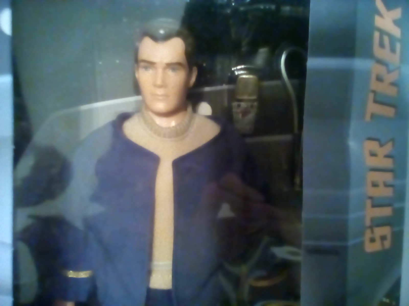 vintage captian christopher pike, classic edition 1999, 12 inch