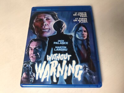 Without Warning (1980) Like New Blu-ray - Palance, Landau - Cult! - Kino Lorber 