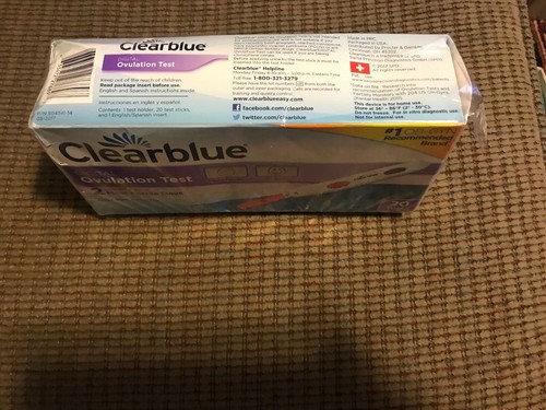 Clearblue Digital Ovulation Test 20 Test Expires 3/31/2020