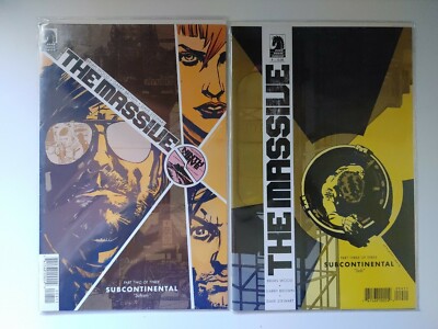 THE MASSIVE BY BRIAN WOOD - 8 & 9 Dark Horse 2012 (10A)