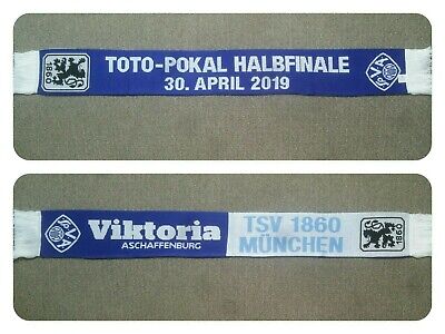 S2623 SCHAL VIKTORIA ASCHAFFENBURG 1860 MÜNCHEN 19 Bundesliga Fußball Ultras DFB