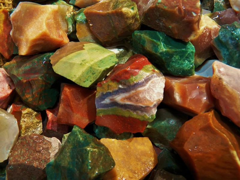 3000 Carat Lots of Fancy Jasper Rough - Plus a