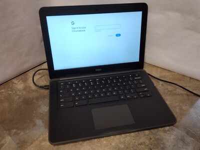 Dell Chromebook 3380 13.3'' Intel Celeron 4GB RAM 16GB Storage ChromeOS