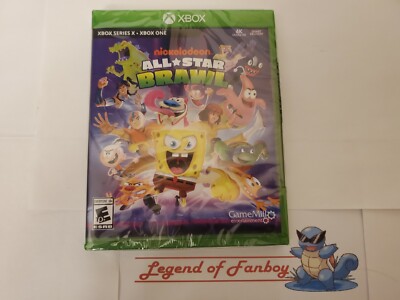 New * Nickelodeon All Star Brawl for Xbox One + Xbox Series X * Sealed * TMNT
