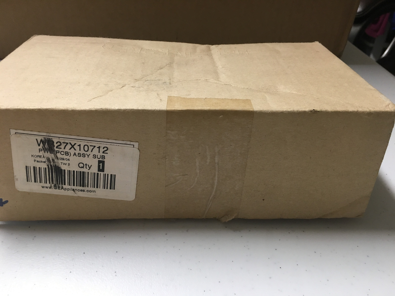 WB27X10712 GE Main Control Board for Microwave Genuine OEM Part