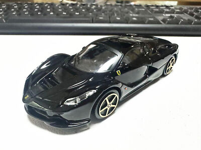 Bburago 1:43 Ferrari Laferrari Diecast Metal Model Boy Toy Car New Black Red