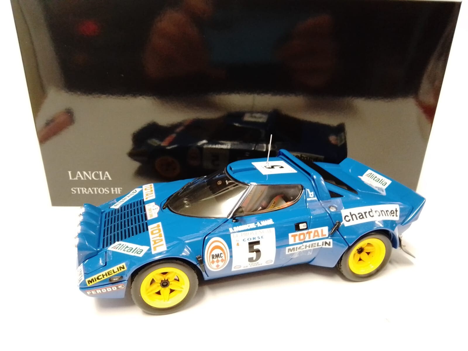 Spark Lancia Stratos HF #434 Saby Tour de France 1976 1/43