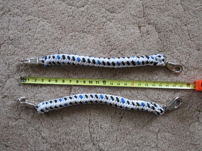 New, never ued pair of Heavy duty pro braid trailer tie ties horse pony stable