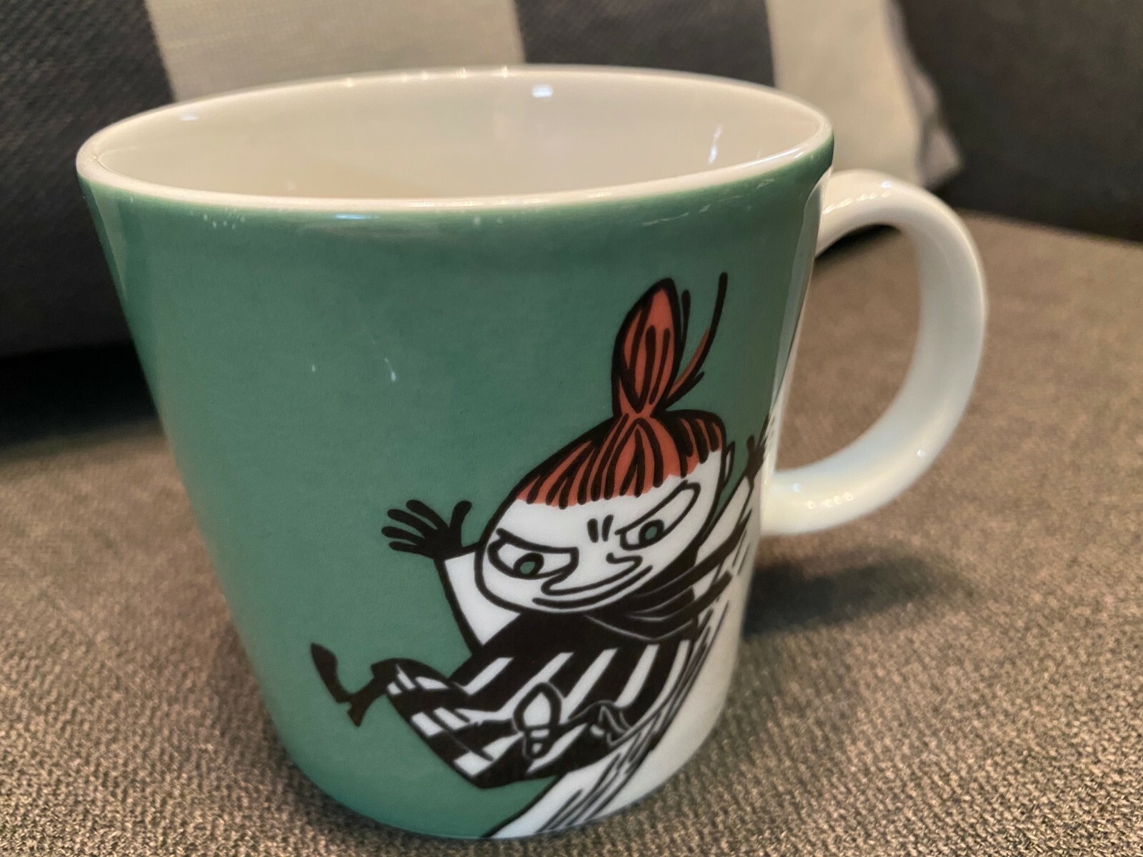 Arabia Finland TEEMA KAJ FRANCK Moomin Mug Little My Sliding Lilla My