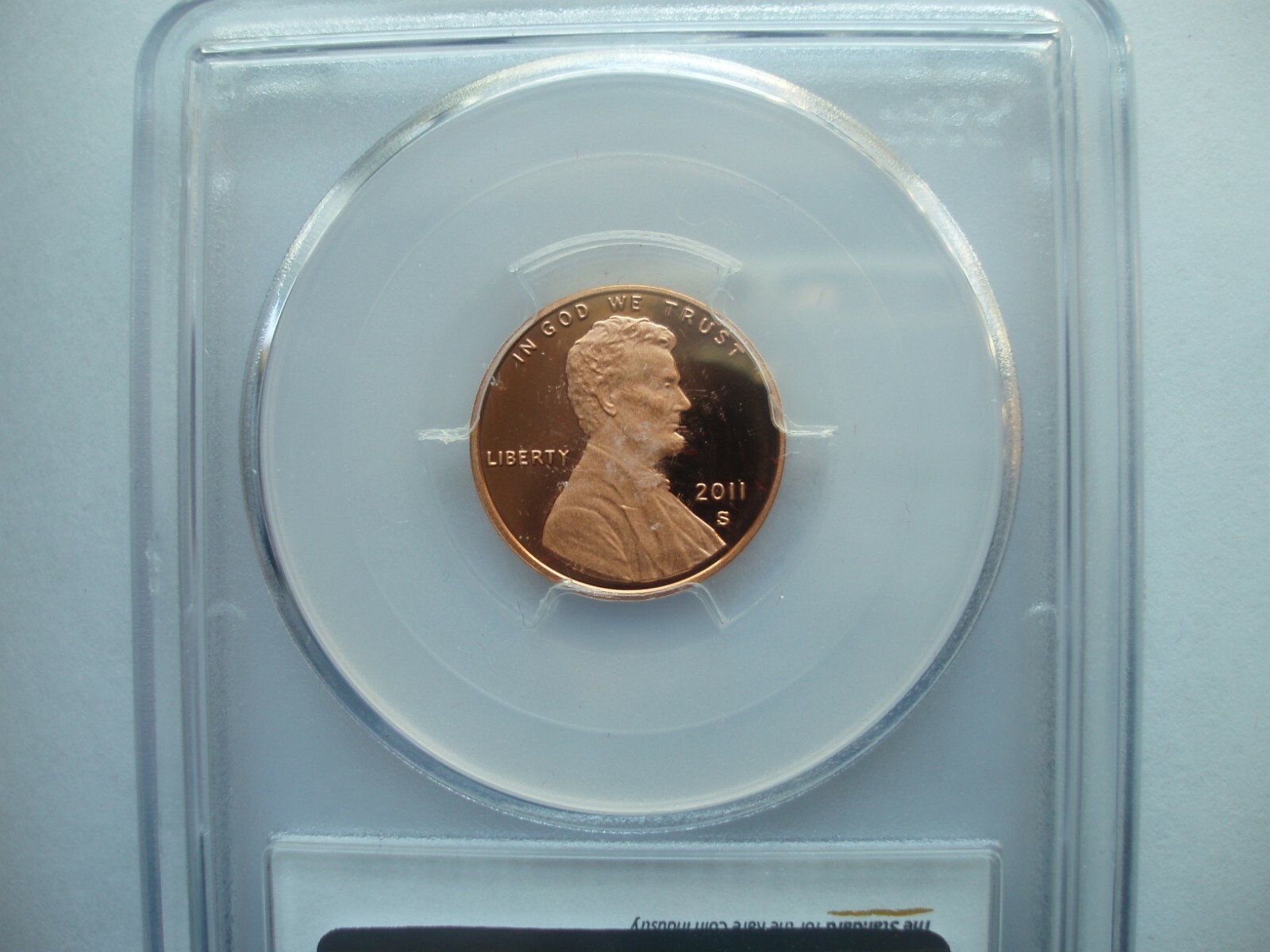 2013-S Shield Lincoln Proof PCGS PR69RD DCAM