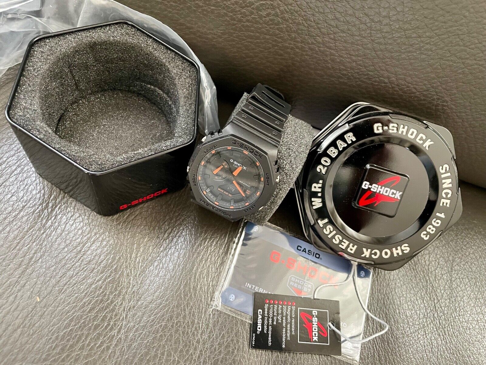 NEW CASIO G-SHOCK WATCH FOR MEN MODEL 5146 5425 BLACK COLOR NEW CASIO G-SHOCK WATCH FOR MEN MODEL 5146 5425 BLACK COLOR