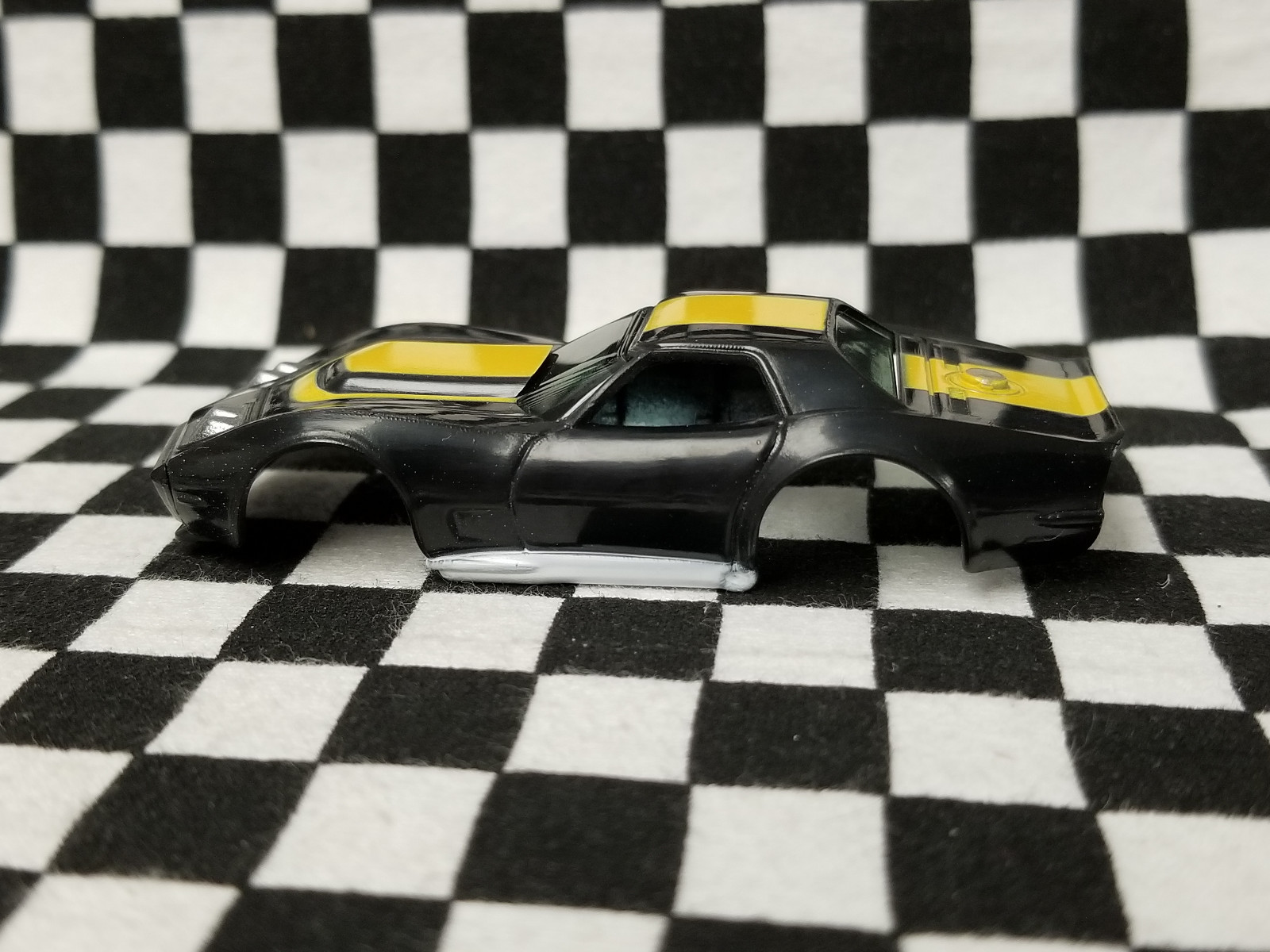 Black & Amber AF Xtras A/P A Production Corvette - AFX, TOMY, Auto World