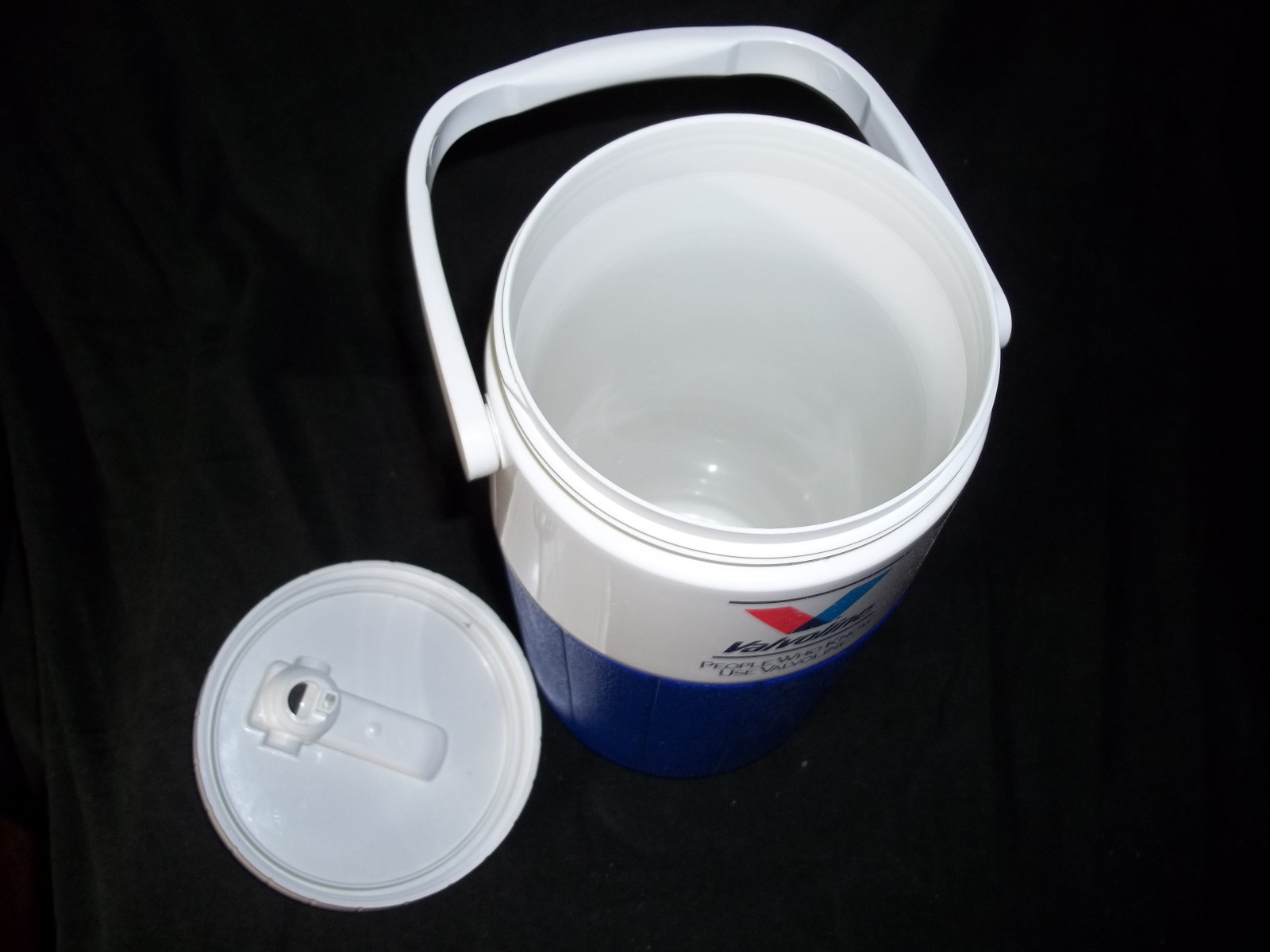 Valvoline Coleman PolyLite WATER JUG  1/2 gal Collectable