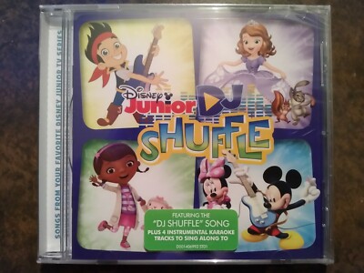 Disney Junior: DJ Shuffle (Audio CD) (Walt Disney, USA, 2014) (NEW)