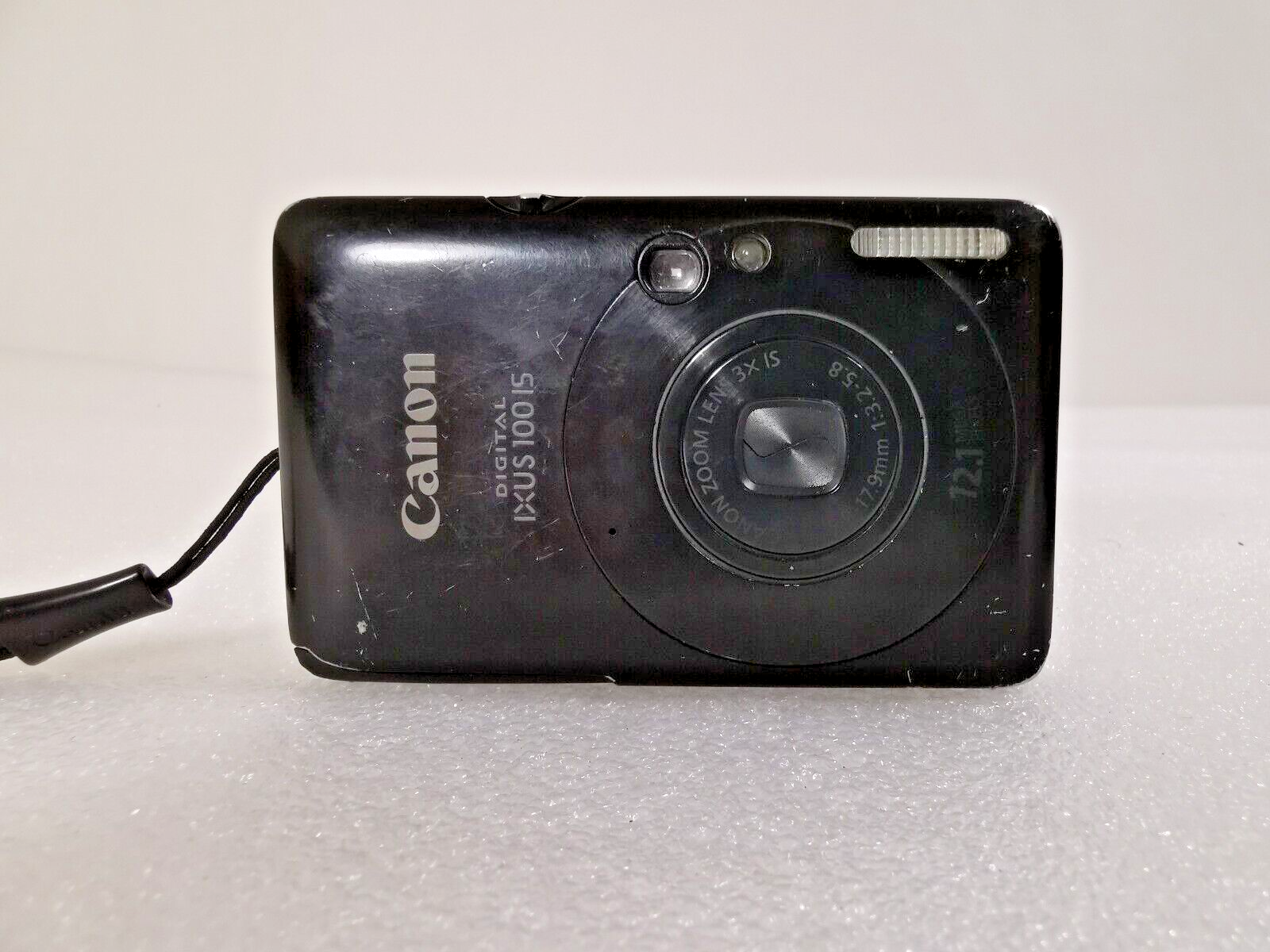 Canon Digital Ixus 100 Is 12.1MP Digital Camera Black | eBay