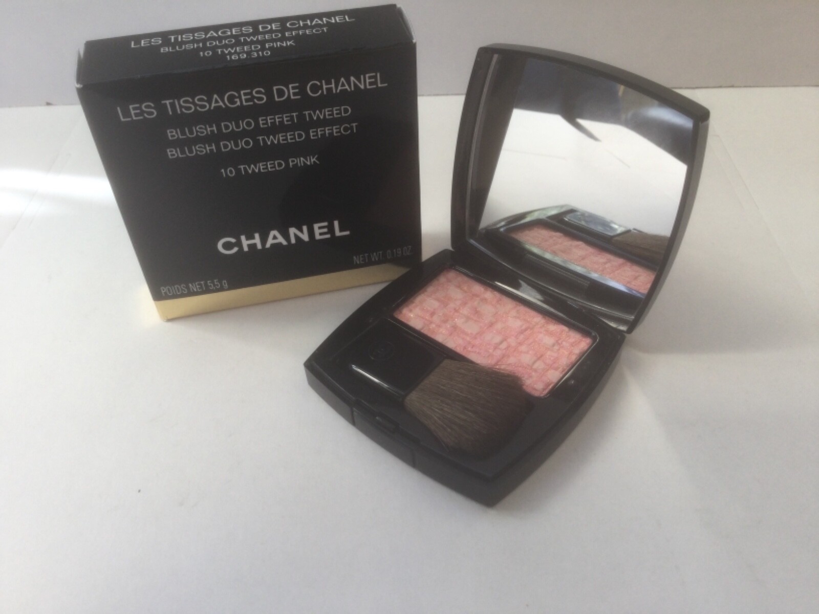チーク CHANEL LES TISSAGES DE CHANEL 90 CHANEL LES TISSAGES DE CHANEL BLUSH DUO TWEED EFFECT 90