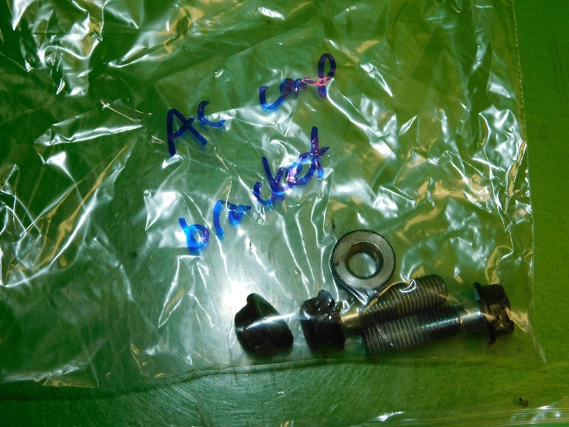 97-01 Prelude OEM H22A engine motor AC compressor mount bracket bolts SET