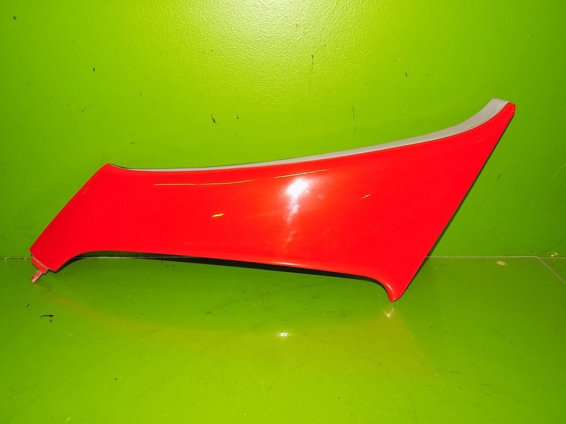 91-99 3000GT VR4 OEM driver left center pillar panel trim XB645263 red