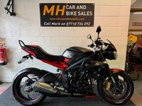 2017 Triumph STREET Triple R ABS Dark  Black/Red  Limited Edition Motorcycle Spo