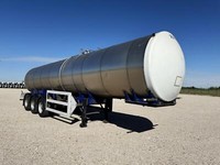 1992 MELTON 30,000 LITRE STAINLESS STEEL TANKER 