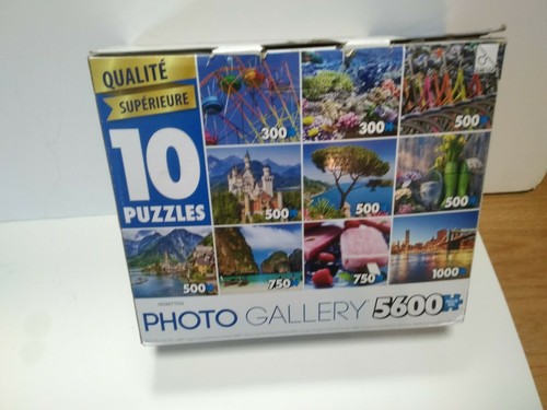 Photo Gallery Puzzles 5600 Pieces Ten Photo Puzzles | eBay