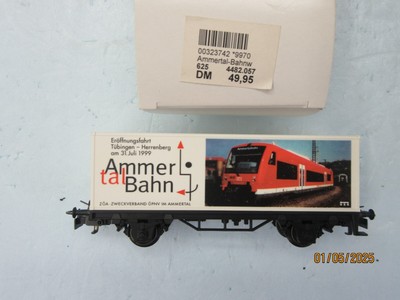 HO - Marklin 4482.057 Very Limited Special Edition Box Car ''Ammer tal Bahn'' NIB