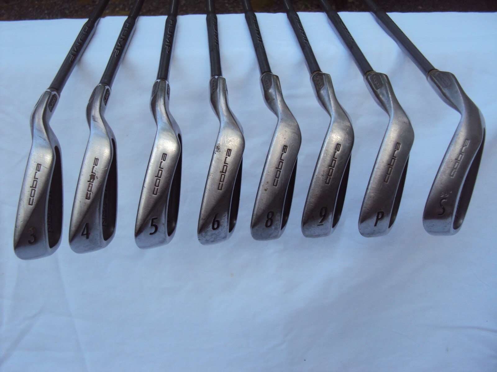 King Cobra II RH Set 3 Iron Thru SW Iron Missing 7 Iron IQ