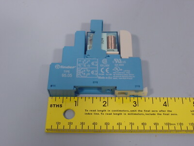 *Finder 95.05 Socket, 44.62S Relay, 99.02.9.024.99 Diode Module & LED Indicator