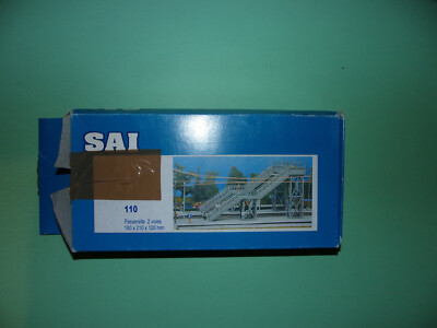 SAI maquette à monter passerelle 2 voies 110 NEUF (n°1bis)