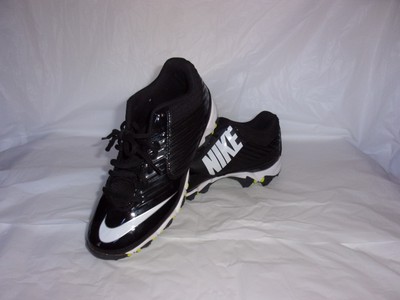 NIKE VAPOR SHARK BOYS/' MOLDED RUBBER FOOTBALL CLEAT STYLE 643161-014 SIZE 5.5Y