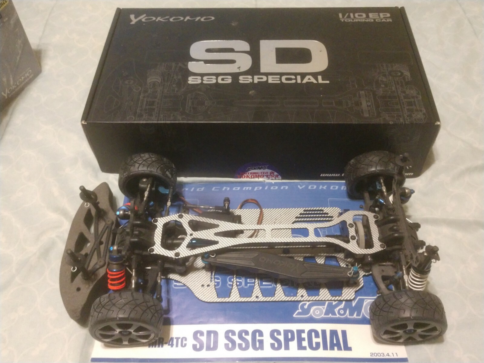 YOKOMO MR-4TC SD SSG SPECIAL 1/10 VERY RARE WITH TONS OF YOKOMO MR-4TC SD SSG SPECIAL 1/10 VERY RARE WITH TONS OF
