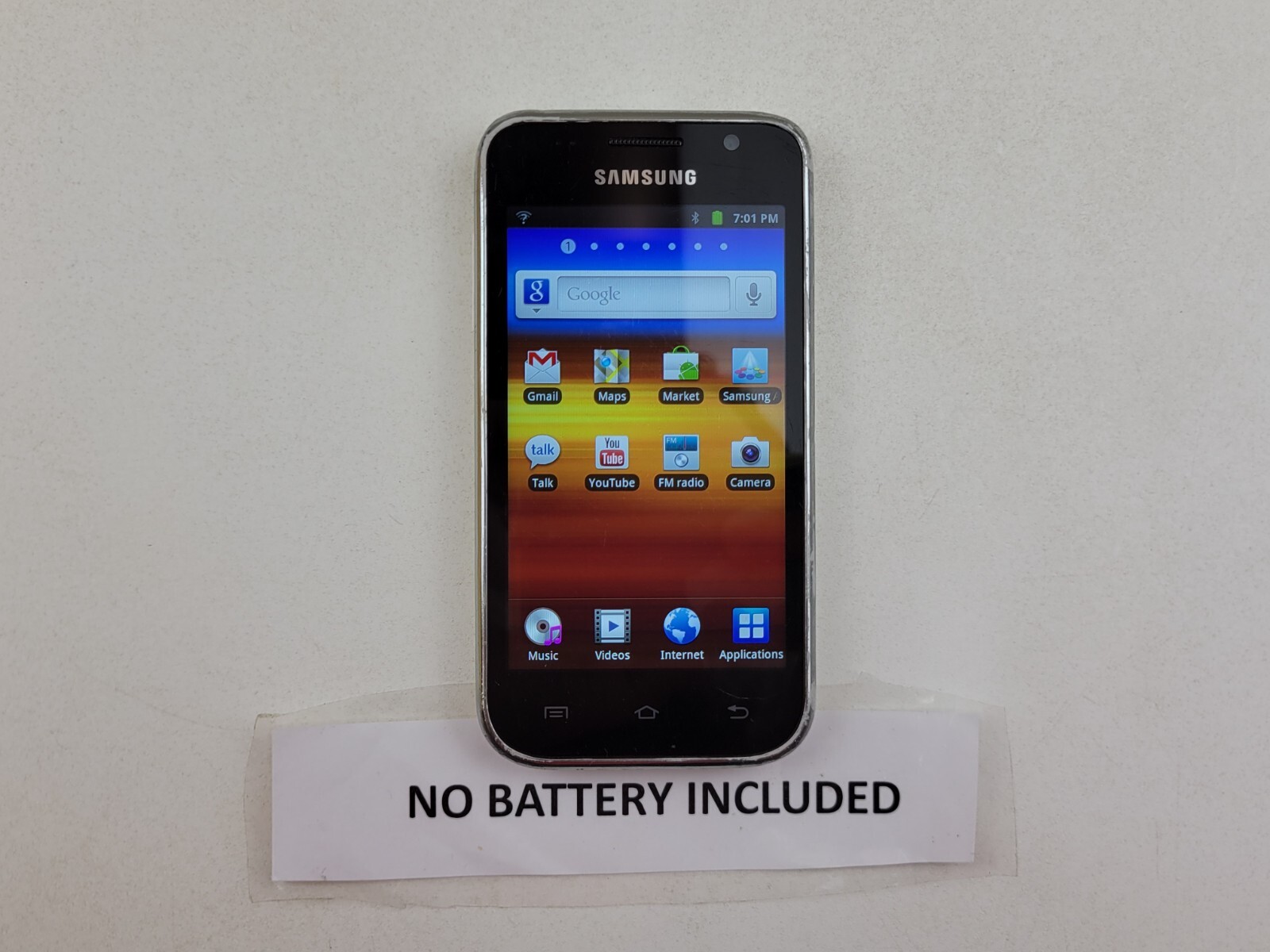 Samsung Galaxy Player 4.0 (YP-G1) 8GB - Digital Media Player