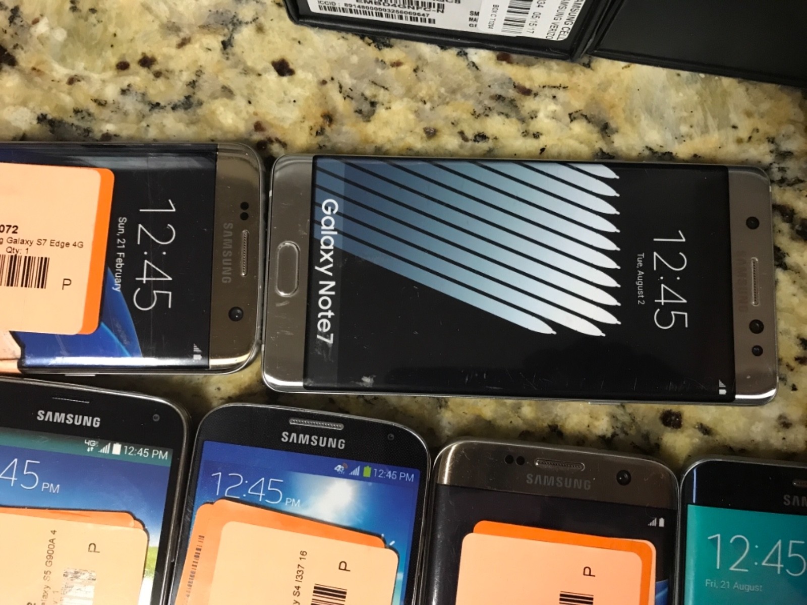 Samsung Galaxy & Note Dummy Phone Kids Toys / Display Models ***ALL ONE LOT***