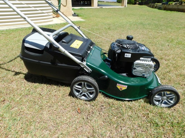 refurbished lawnmower