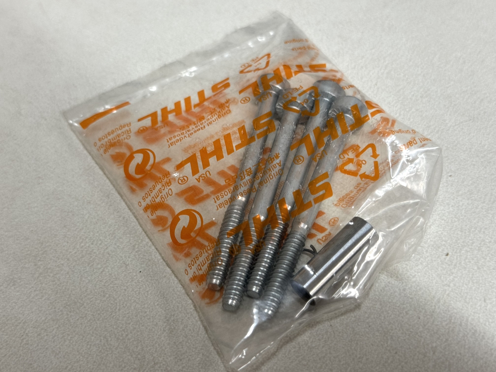 STIHL OEM CYLINDER WITH PISTON KIT 4241 020 1204 SH56 C-E BG56 C-E SH56C BG56C - Picture 5 of 5