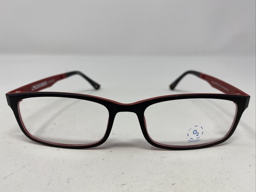 Oxygen Oxygen 6005 Black/Red 52-17-140 Plastic Full Rim