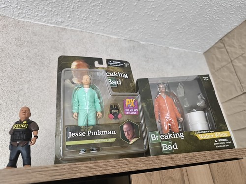 Jesse Pinkman in Blue Hazmat Suit PX Previews Exclusive Breaking