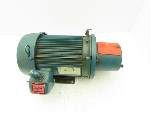 US Motors Uni Mount 125 5 HP Electric AC Motor 1750RPM 208-230/460V 3Ph 184T