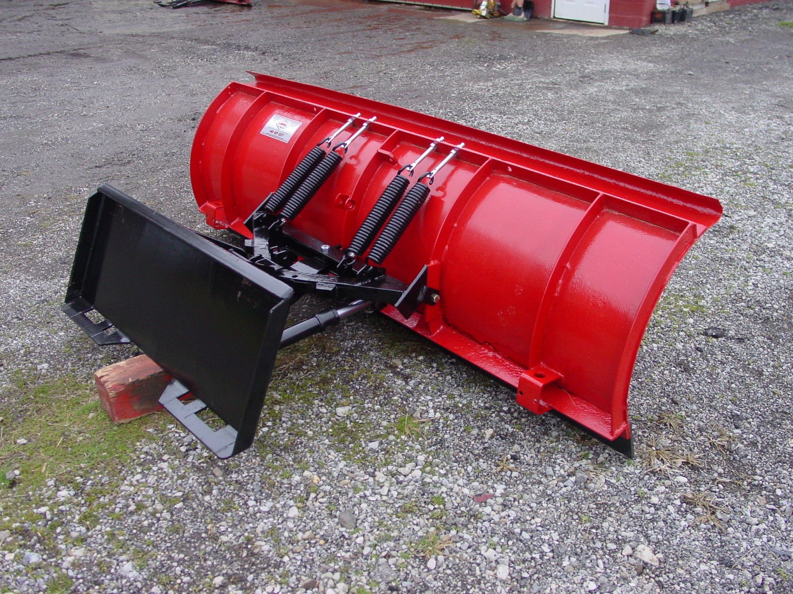 Skid Steer / Tractor Quick Attach Snow Plow 8' Western Pro Plow