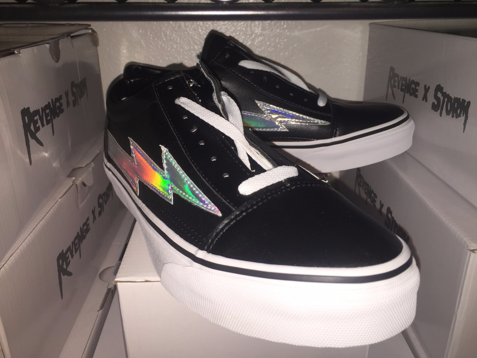 REVENGE X STORM ian conner BLACK LEATHER LIGHTEN US SELLER JAPAN POP UP LIMITED