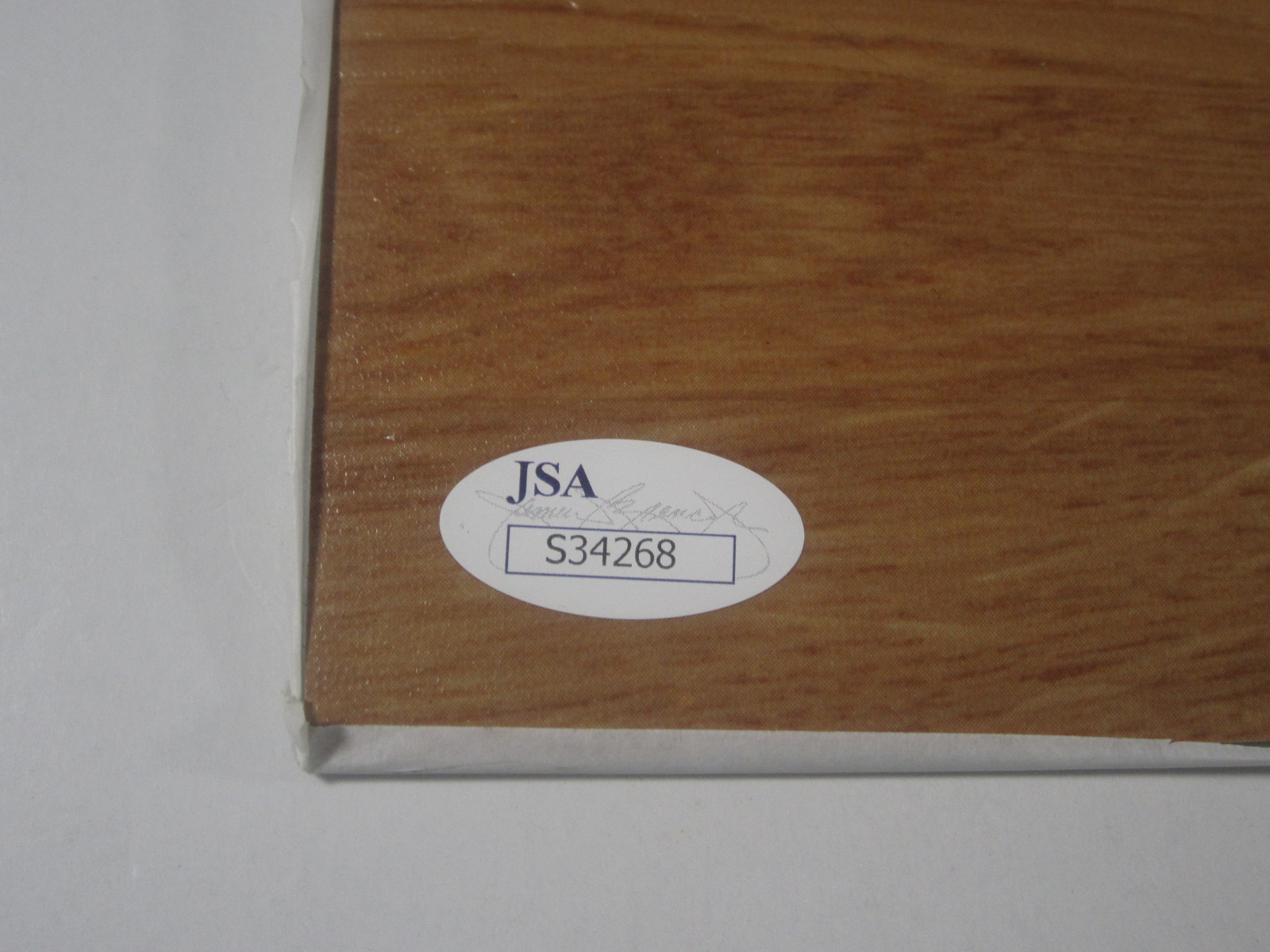 Kyrie Irving Boston Celtics signed autographed vinyl 12x12 floorboard JSA COA