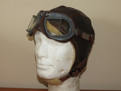 Image Bonnet serre tête de vol type B-6 pilote US AIR FORCE USAAF MILITARIA US WWII Image Bonnet serre tête de vol type B-6 pilote US AIR FORCE USAAF MILITARIA US WWII