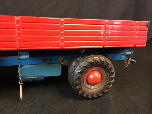 Gama 501 Red Truck w Parts and Original 1950s RARE made in US Zone Germany