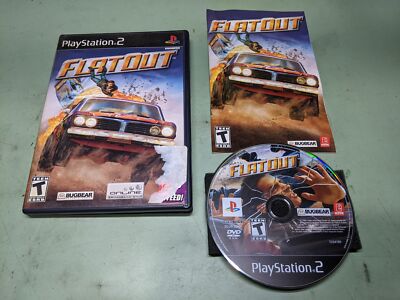 Flatout Sony PlayStation 2 Complete in Box