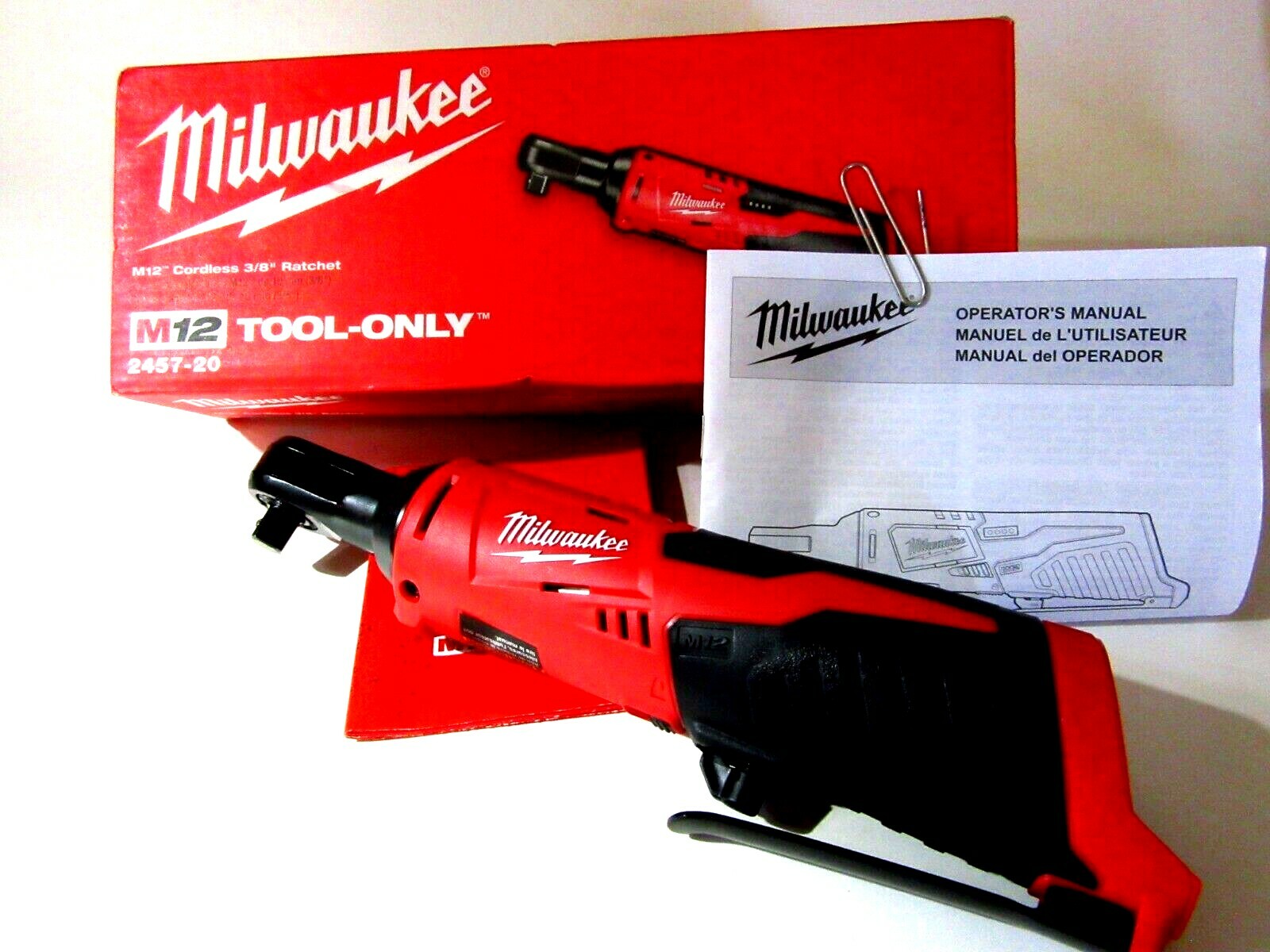 milwaukee-m12-2457-20-3-8-inch-cordless-ratchet-with-red-lithium-xc3