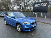 2017 17 REG BMW X1 XDRIVE M SPORT 5 DOOR AUTOMATIC SUV BLUE