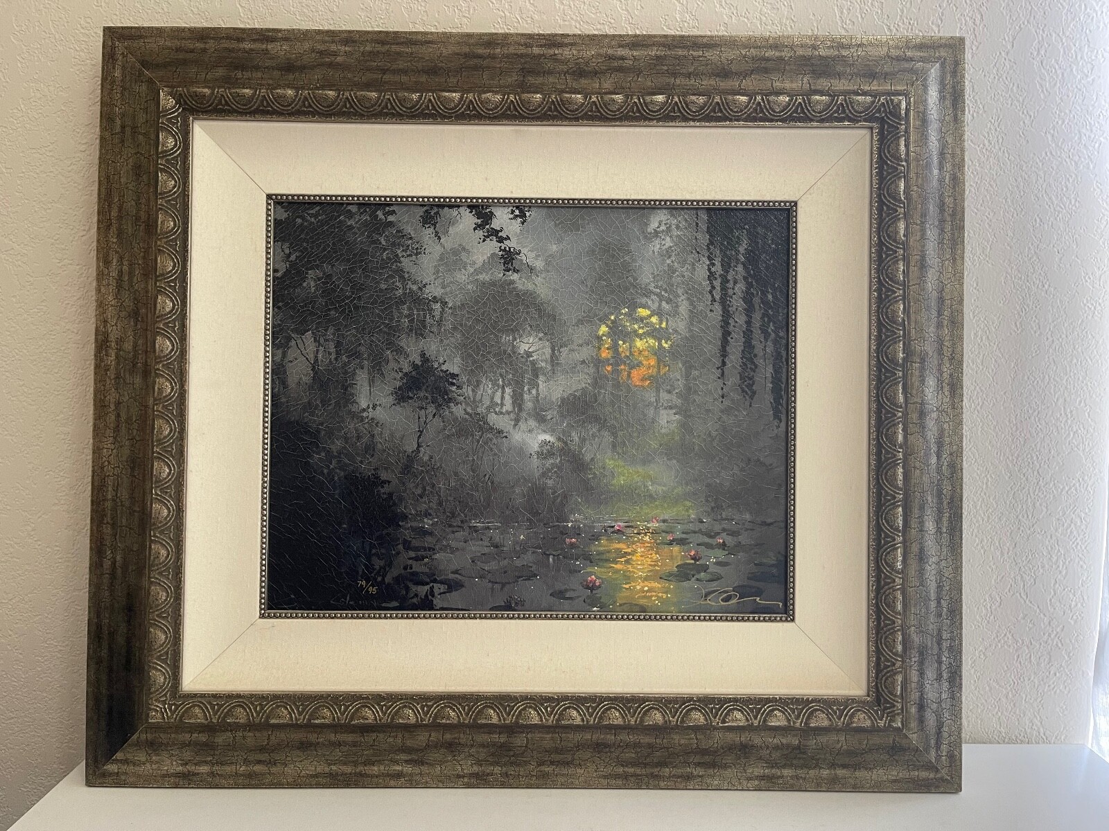 ２１５７❣️　James Coleman Night Paradise James Coleman Night Paradise 1997 Original Giclee on Canvas