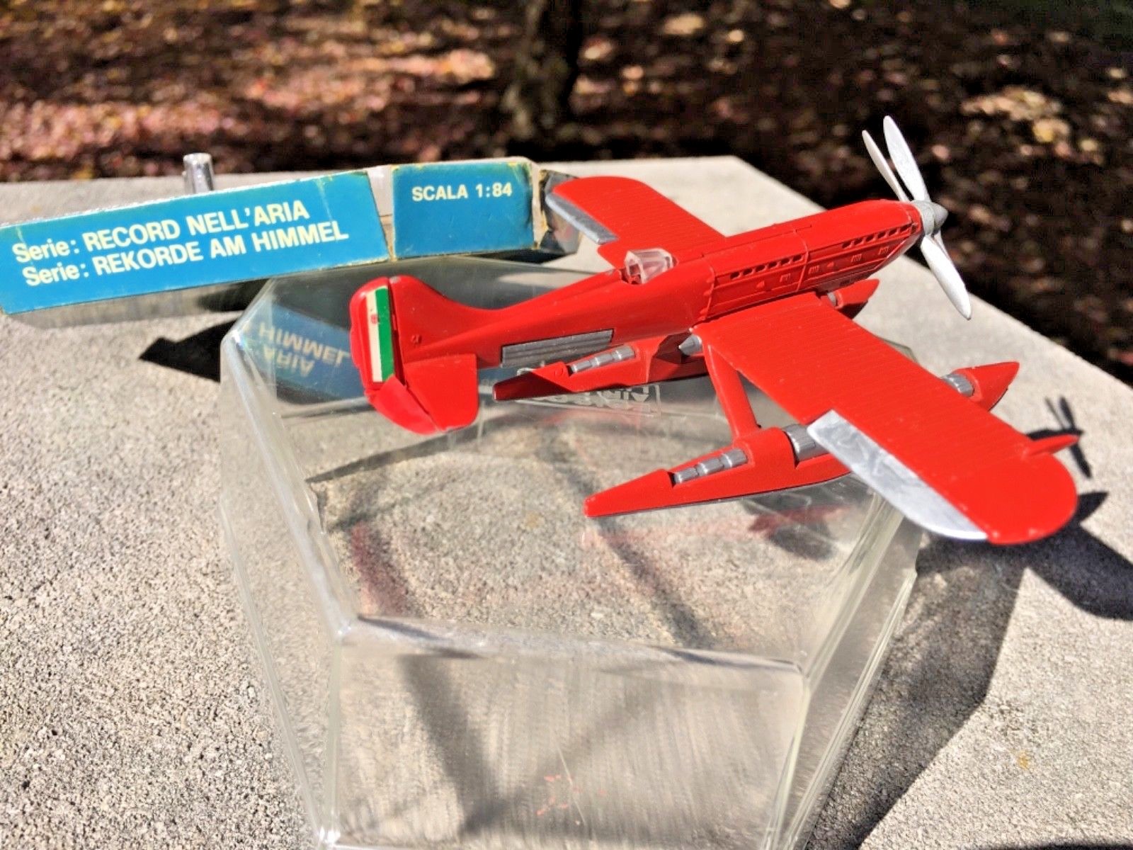Diecast Plane EDISON AIR LINE H.F. Macchi-Castoldi M.C. 72 (1932) Racing Seaplan
