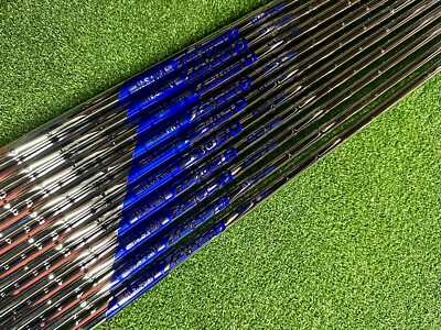 10 x Ns Pro Zelos 8 R Flex .355 Golf Shaft 4-PW + 3 Extra Wedge