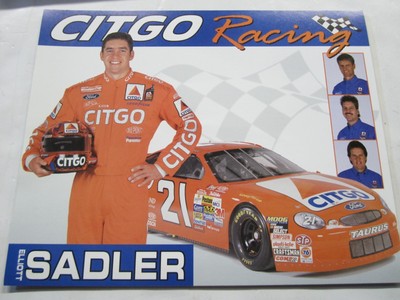 NASCAR 1999 Elliott Sadler #21 CITGO Ford Taurus Racing Handout